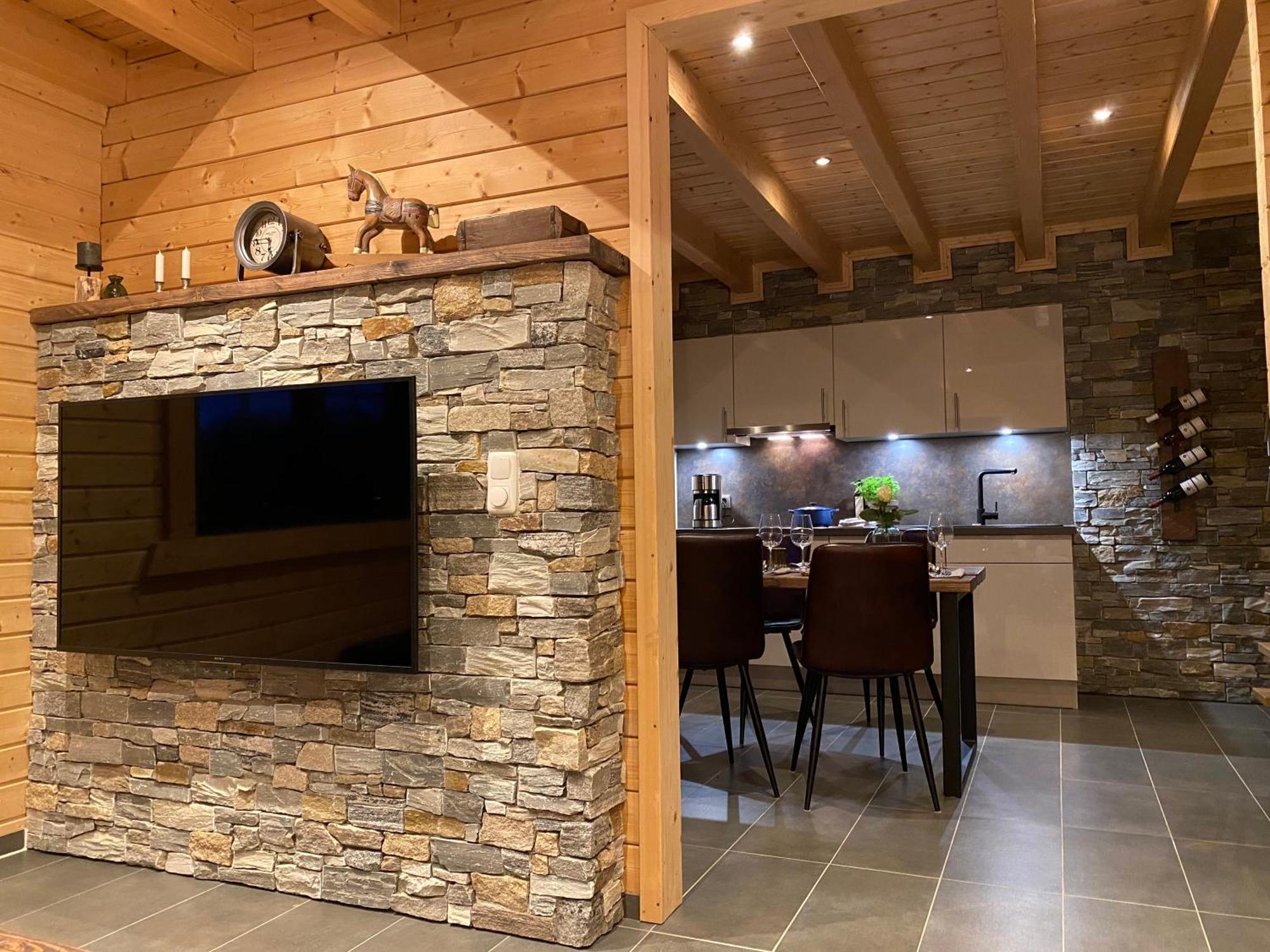 Holzhaus Onkel Fritz Mit Sauna Und Whirlwanne Esch  외부 사진