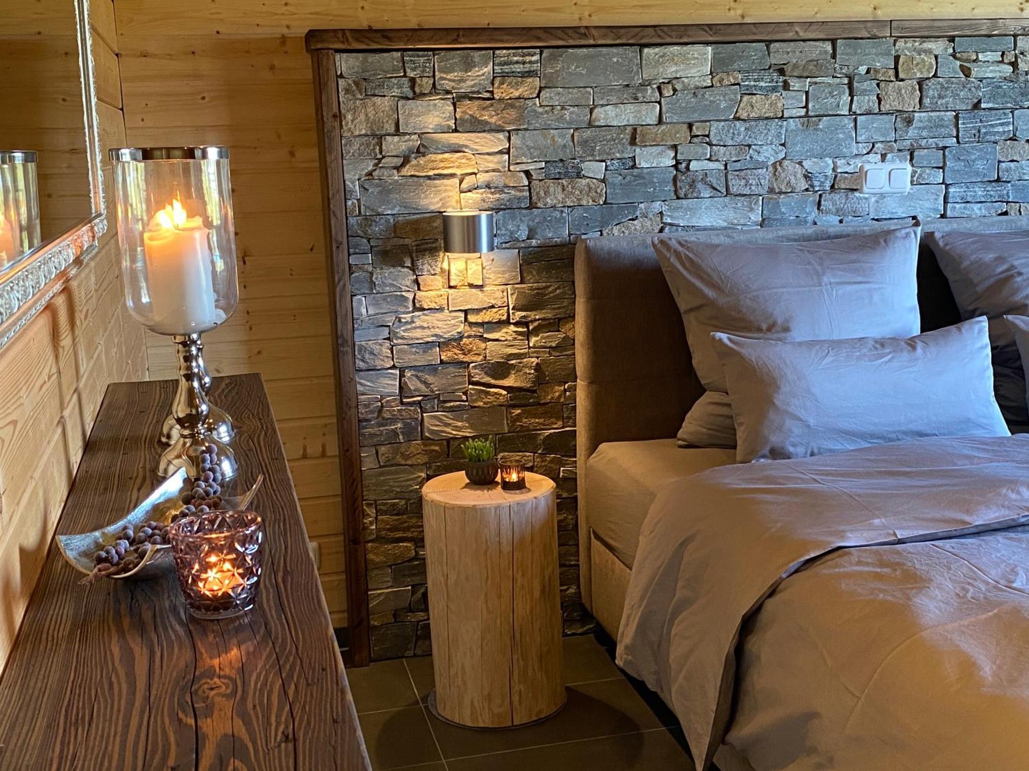 Holzhaus Onkel Fritz Mit Sauna Und Whirlwanne Esch  외부 사진